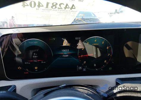 2020 Mercedes-Benz Cla 250 4Matic из США, поврежденный, VIN W1K5J4HBXLN100961